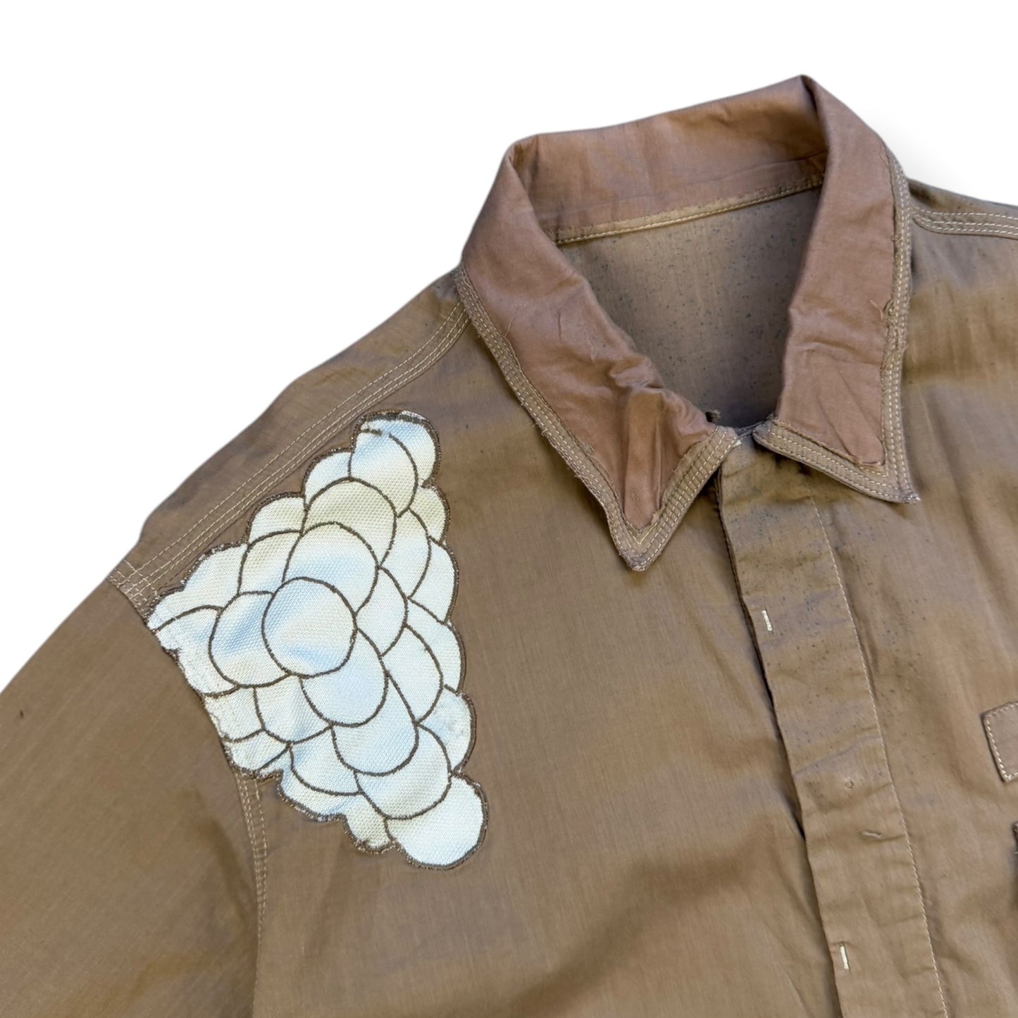 2000's Maharishi Geometric Pattern Shirt (S)