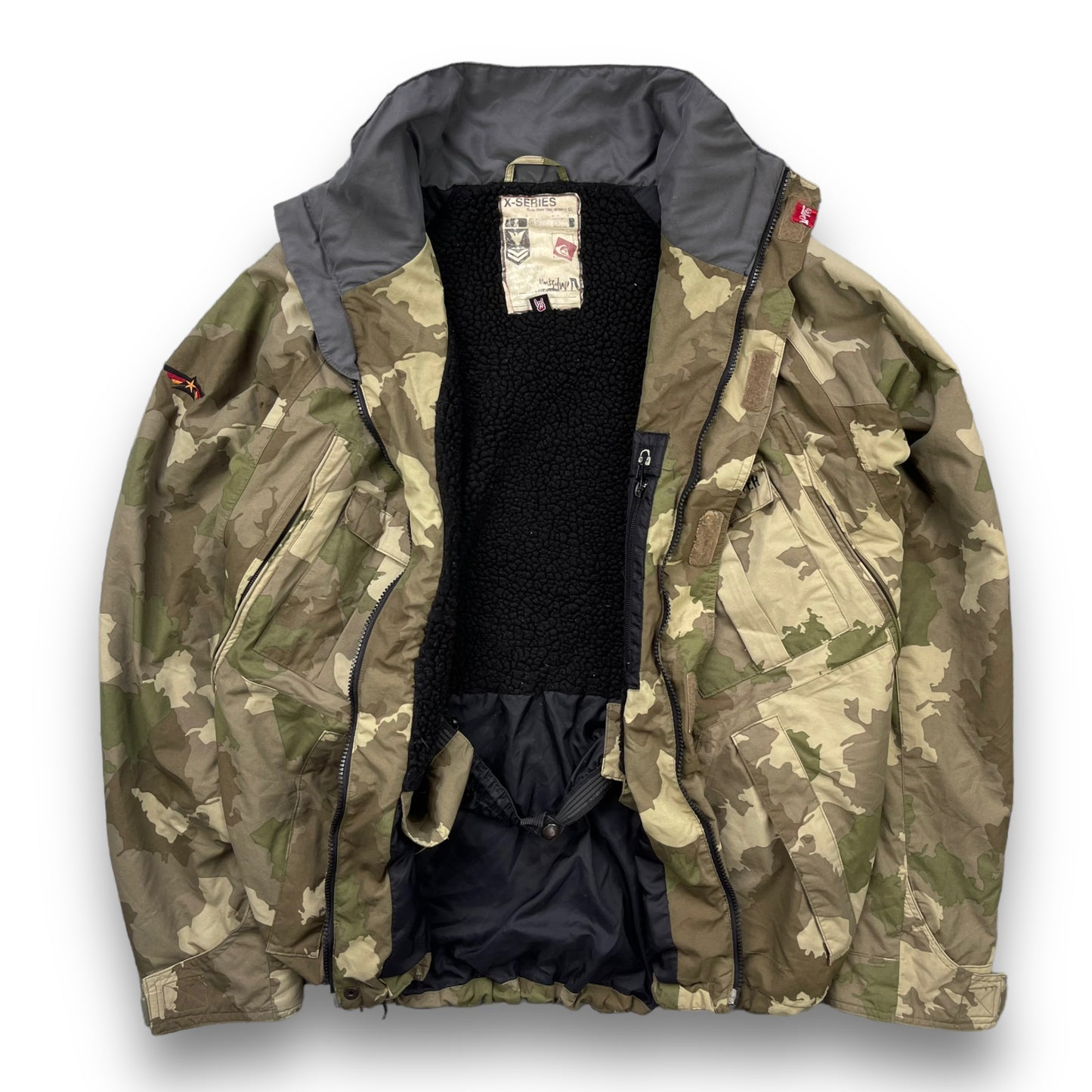 Quiksilver X-Series ‘Starwing’ Multipocket Camo Jacket (L)