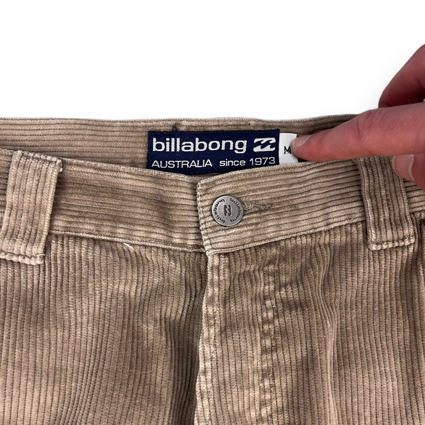 90's Billabong Corduroy Cargo Trousers (M)