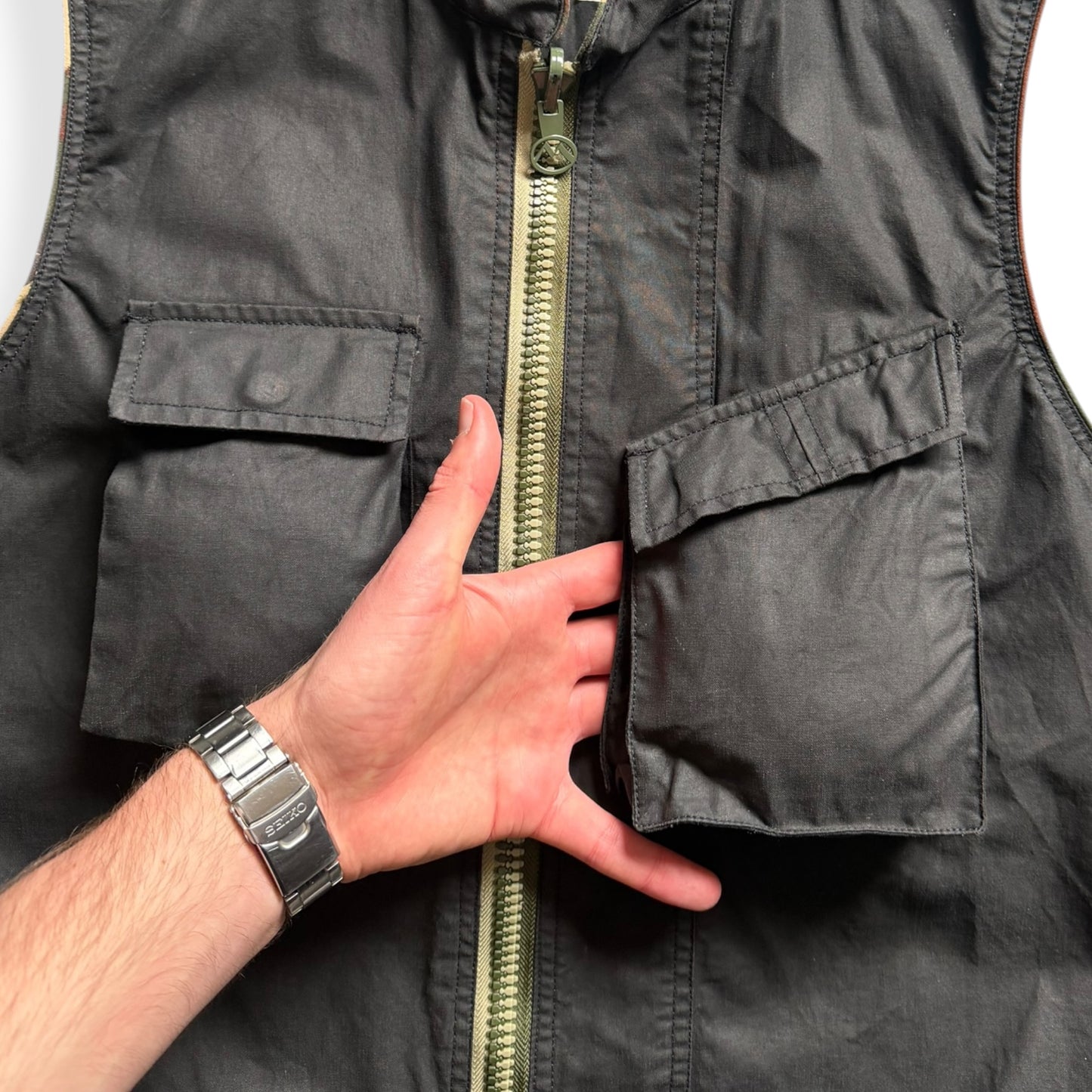 1998/99 Maharishi Cargo Pocket Vest (S)