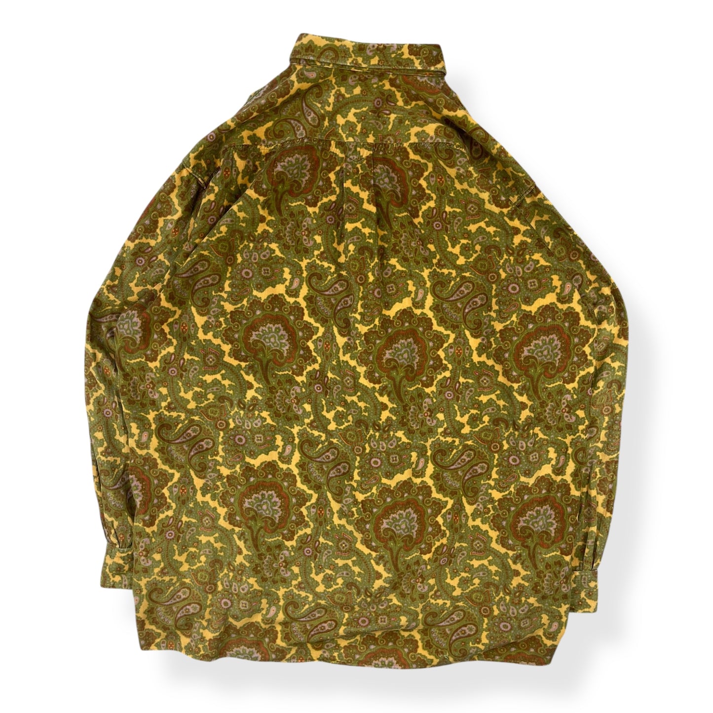 1980's CP Company Corduroy Paisley Shirt (XL)