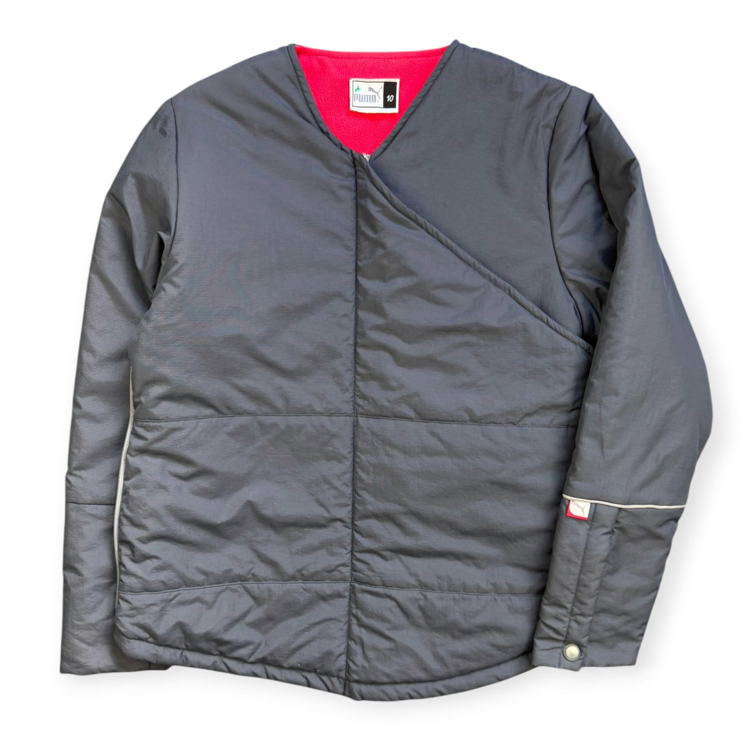 2000's Puma Asymmetric 2-way Flap Jacket ‘Sample’ (S)