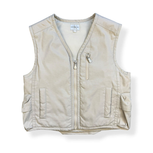 2000's Calvin Klein Integrated Backpack Cargo Jacket (XS)