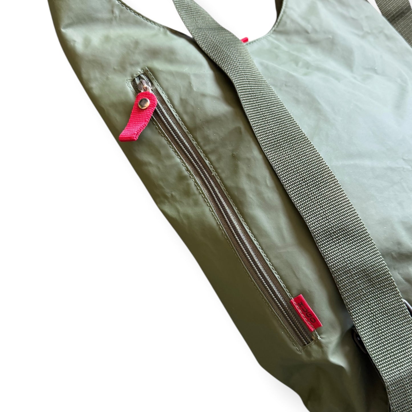 2000's Hugo Boss 'Red Tab' PVC Backpack