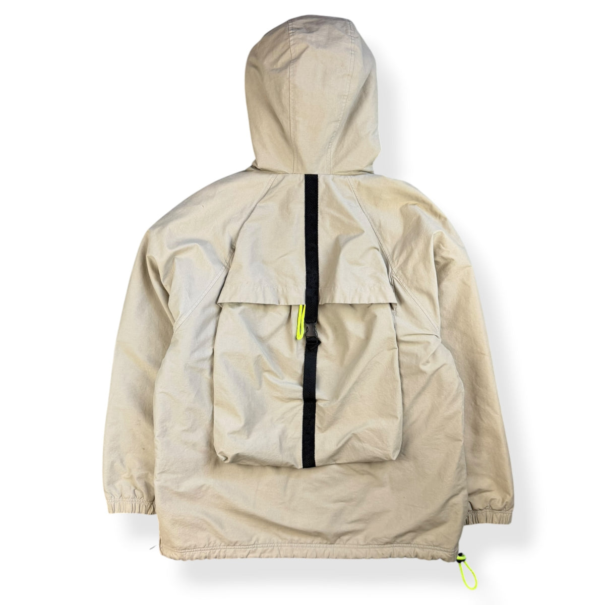 2000's DKNY Integrated Backpack Jacket (L)