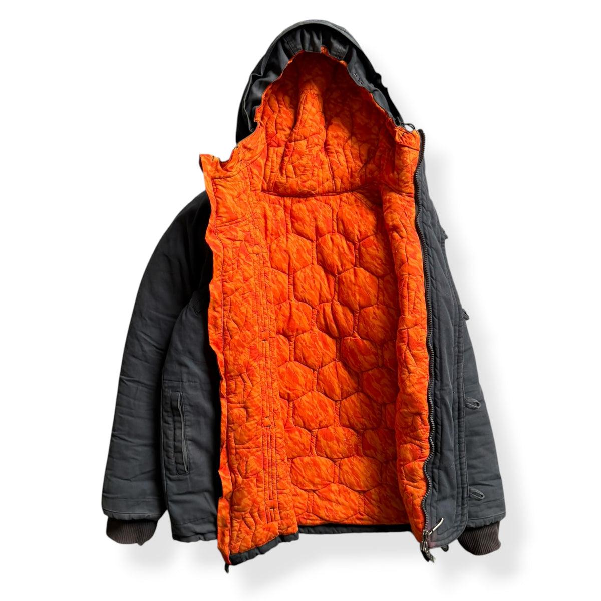 2000's Maharishi Asymmetric Zip Padded Parka (L)