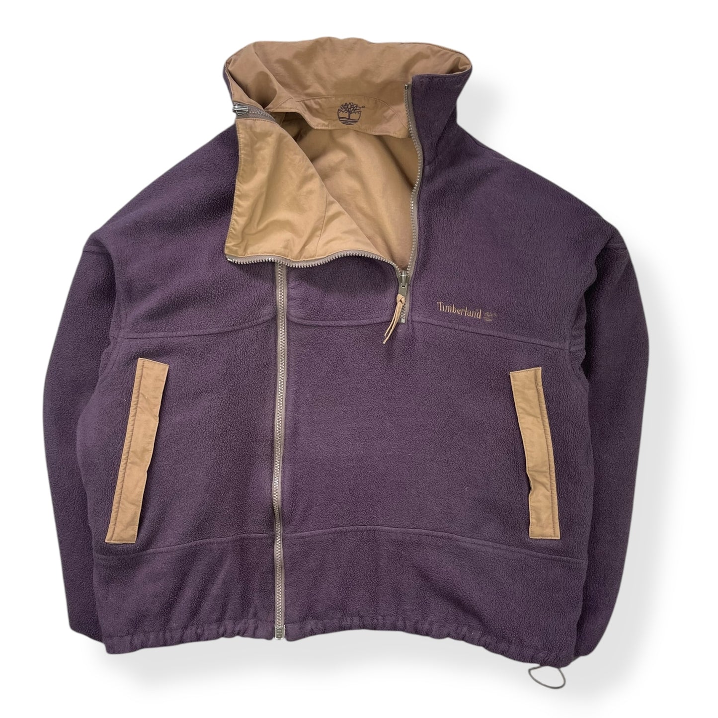 2000's Timberland Dual Zip Reversible Jacket (L)