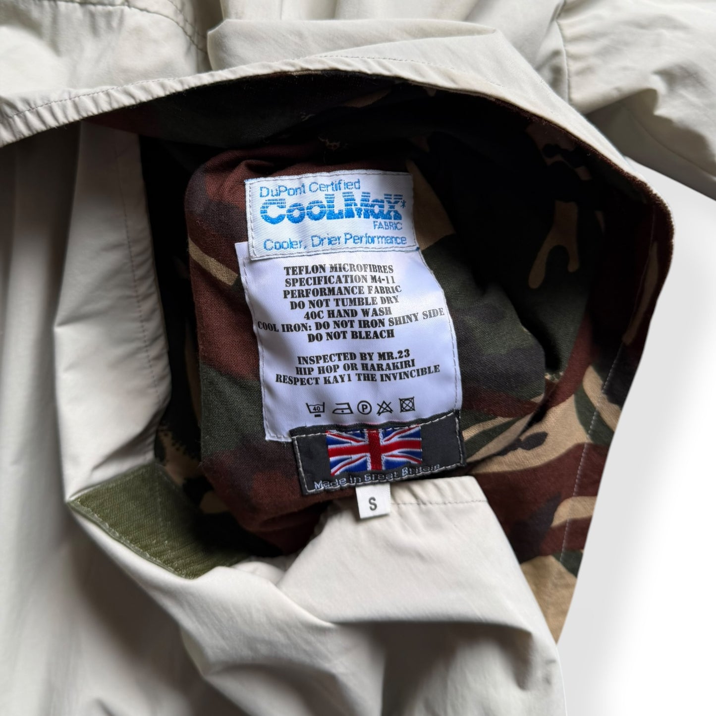 1990's Maharishi 'Sniper Mask' Military Smock (L)