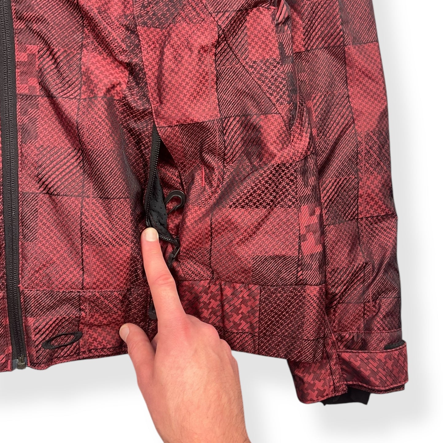 2011 Oakley Technical Plaid Ski Jacket (S)