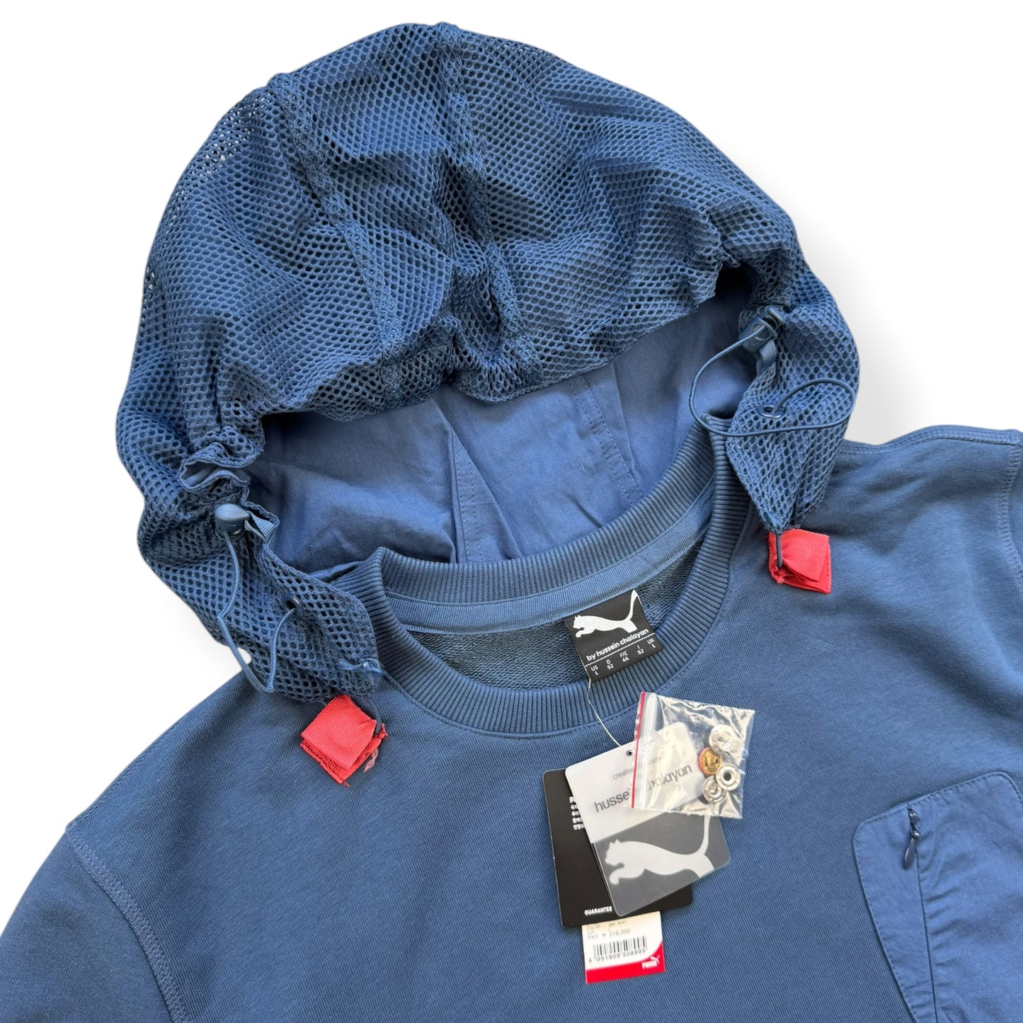 2000's Puma by Hussein Chalayan Detachable Hood Sweatshirt (L)