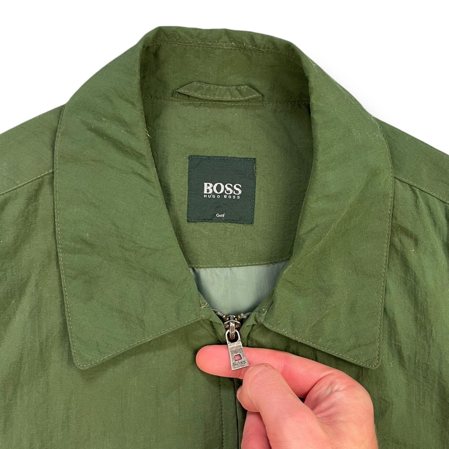 1990's Hugo Boss Golf Nylon Jacket (L)