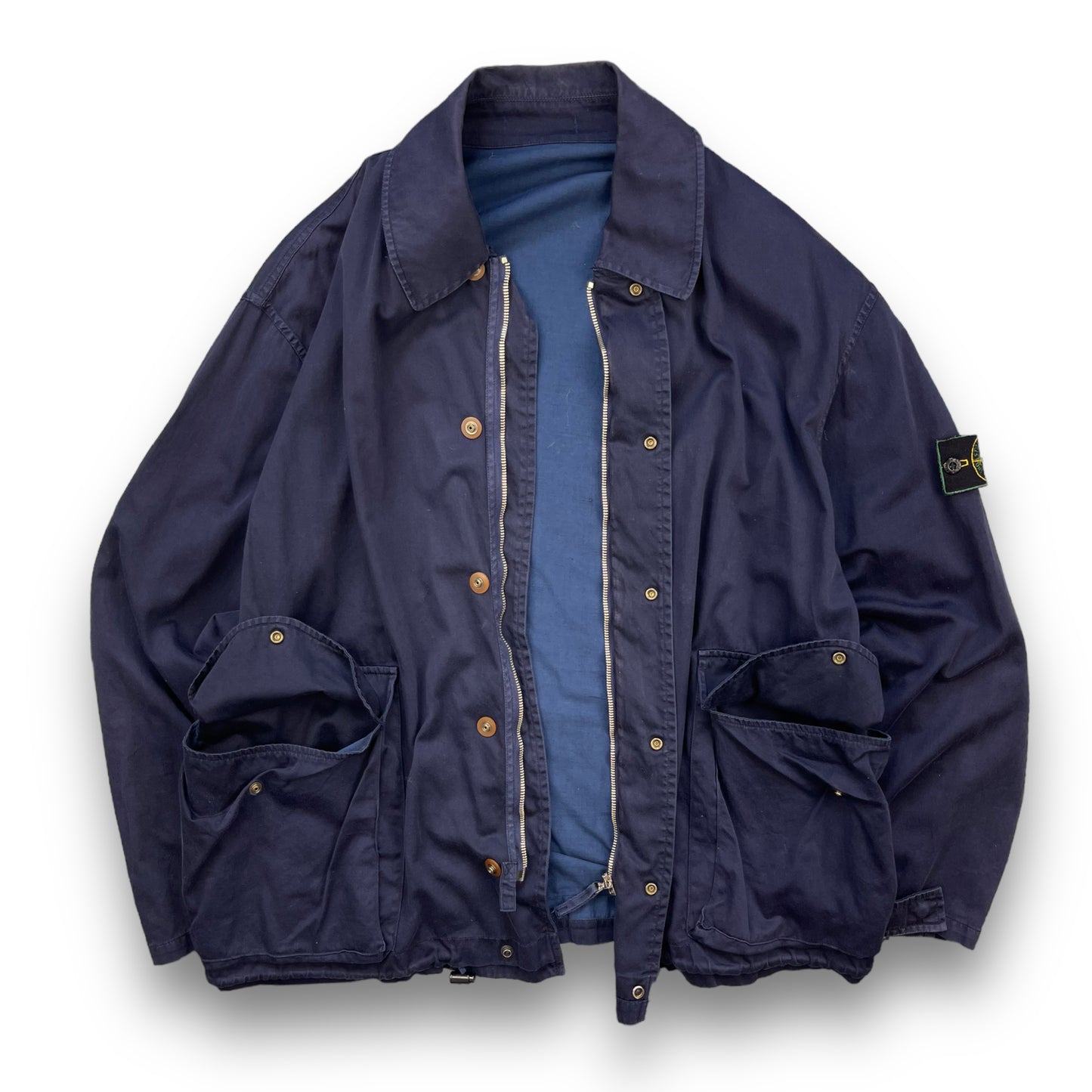 1991/93 Stone Island Raso Gommato Jacket (L)