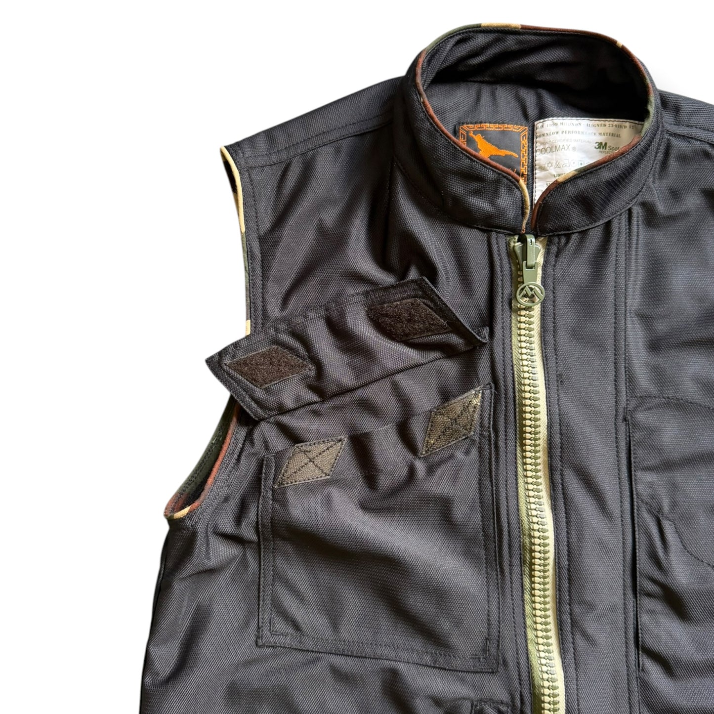 1999 Maharishi Coolmax Asymmetric Hem Gilet (M)