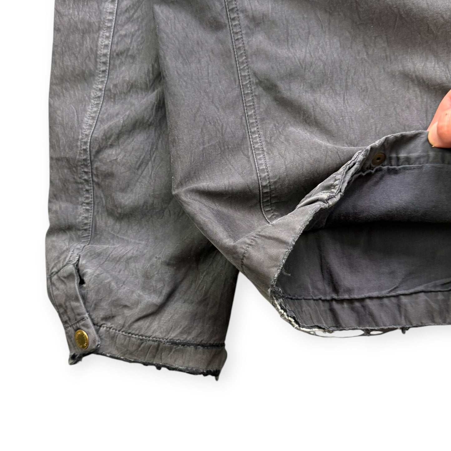 FW2007 Stone Island Denims Cargo Pocket Jacket (L)