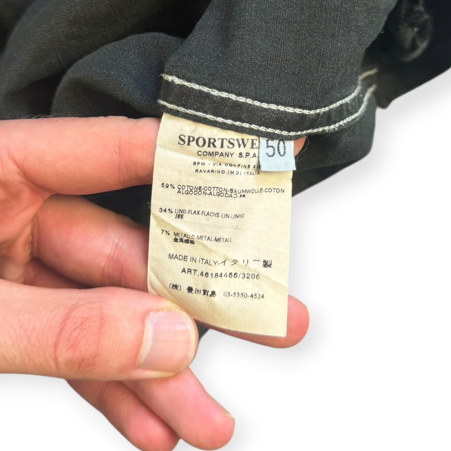SS2007 CP Company Contrast Stitch Jacket (M)