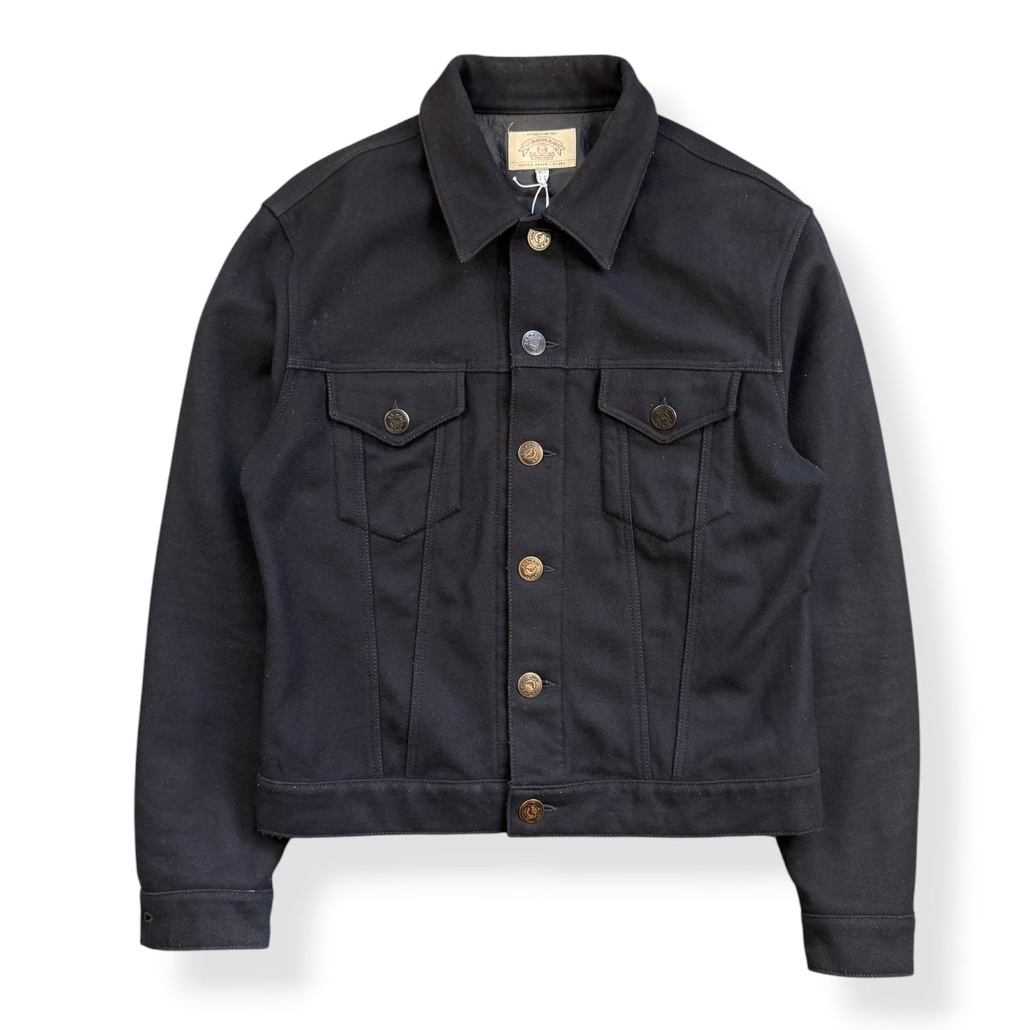 1990's Armani Jeans Trucker Jacket (M)