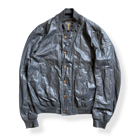 SS2008 Stone Island Denims Waxed Bomber Jacket (M)