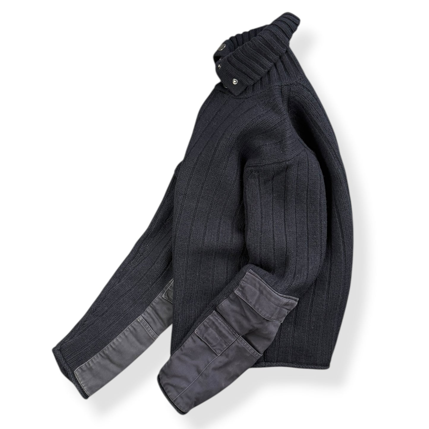 2000's French Connection Cargo Pocket Knit 1/4 Zip (S)