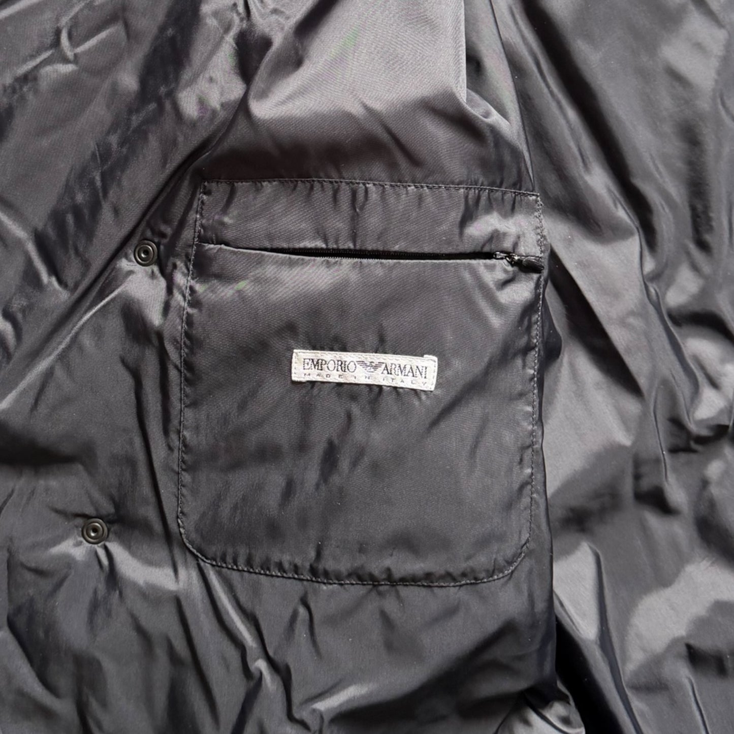FW1999 Emporio Armani Asymmetric Spandex Jacket (L)