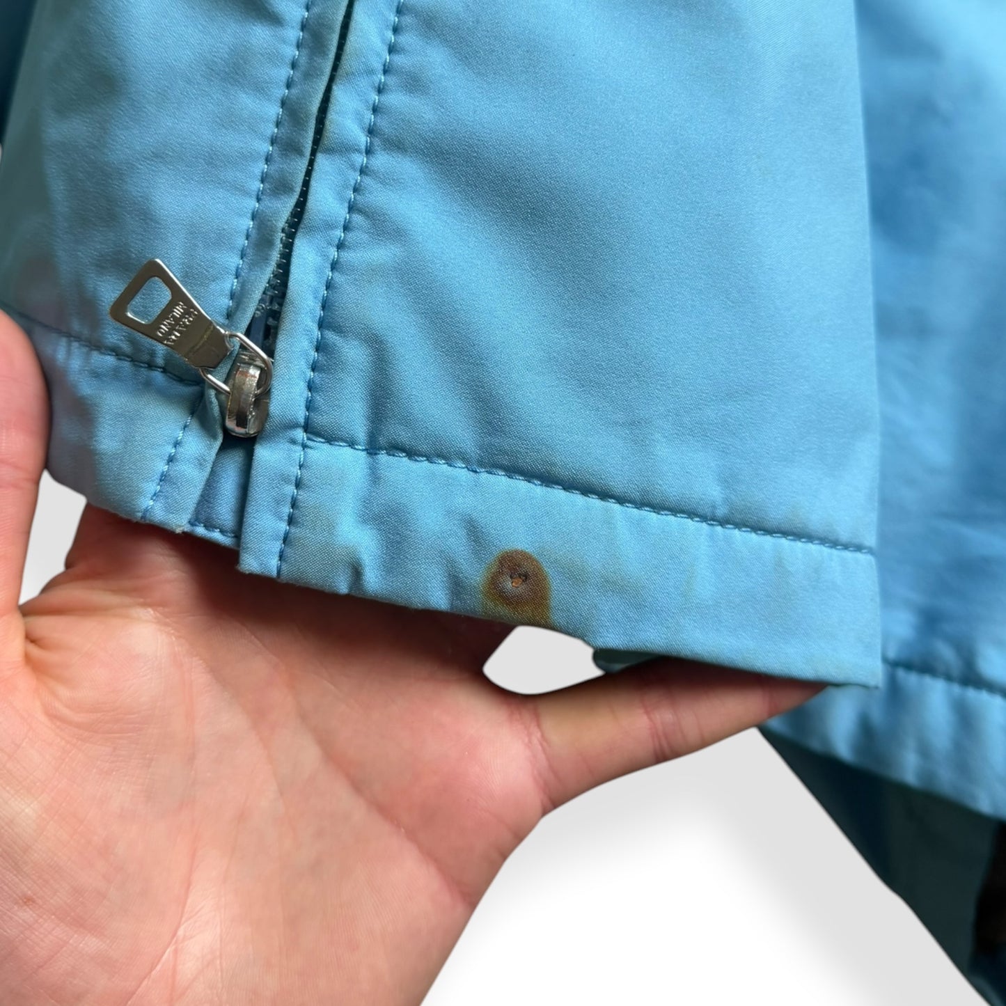 2000's Prada Sport Baby Blue GoreTex Jacket (S)