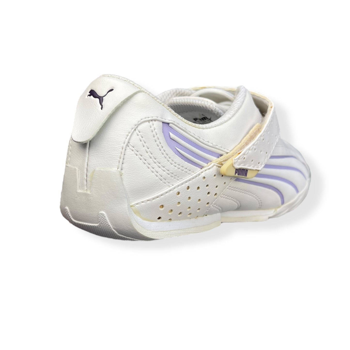 2000's Puma Jiyu V Leather White/Purple (UK7)