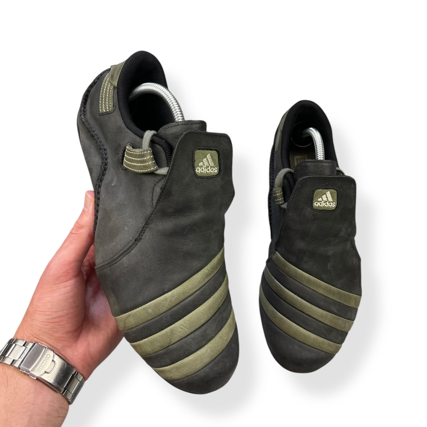 2007 Adidas Mactelo Leather Grey/Khaki (UK9)