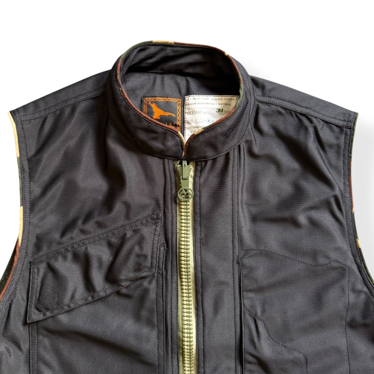 1999 Maharishi Coolmax Asymmetric Hem Gilet (M)