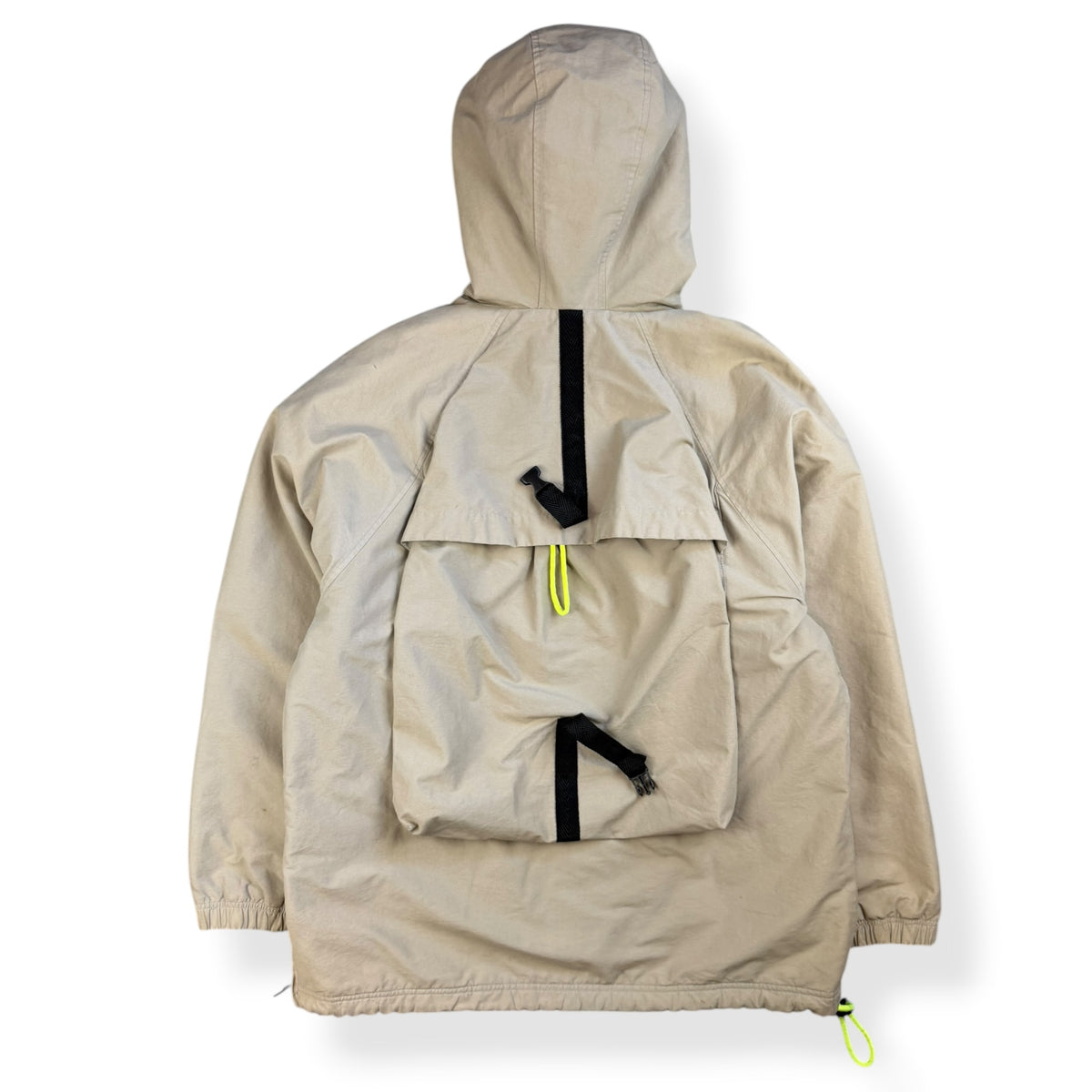 2000's DKNY Integrated Backpack Jacket (L)