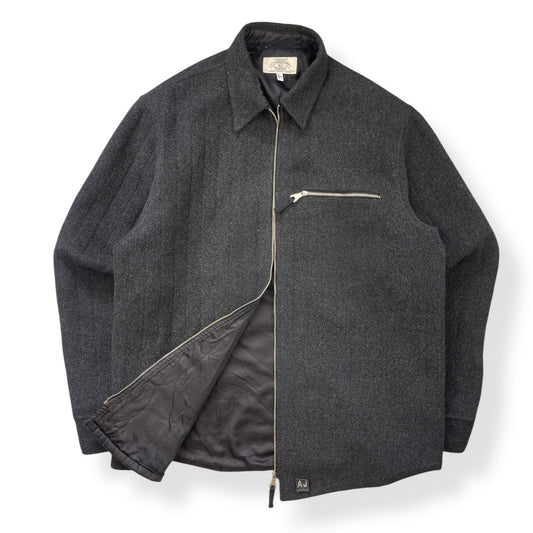 1990's Armani Wool Zipped Jacket (L)