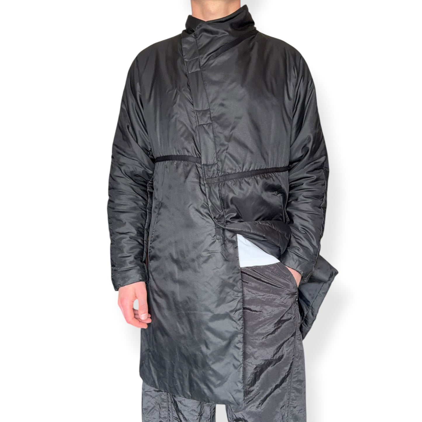 FW1999 Emporio Armani Asymmetric Spandex Jacket (L)