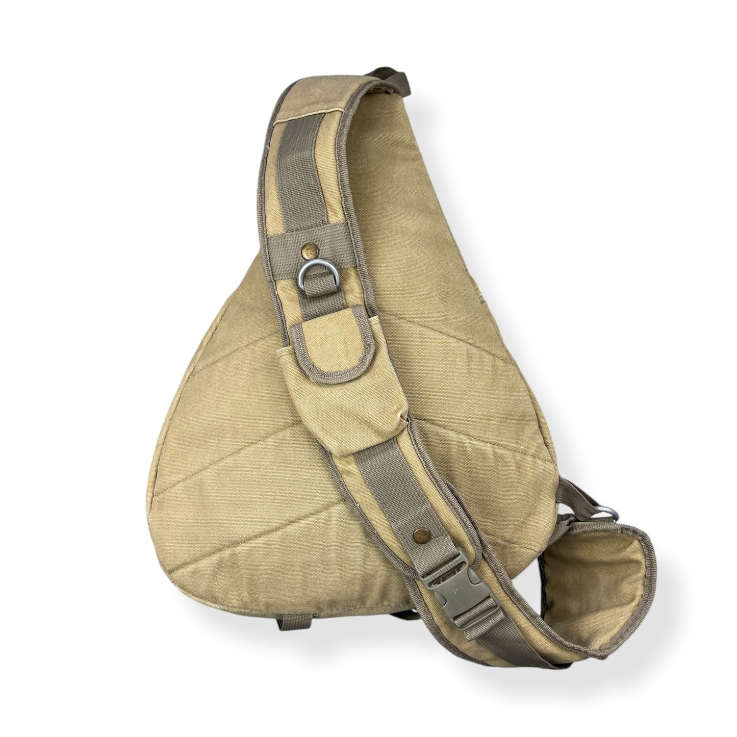 2000's Canvas Multipocket Sling Bag
