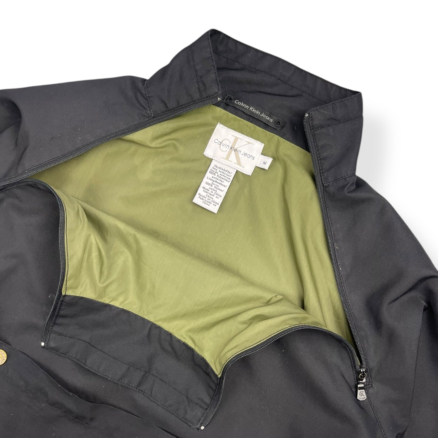 2000's Calvin Klein Dual Zip Convertible Jacket (S)