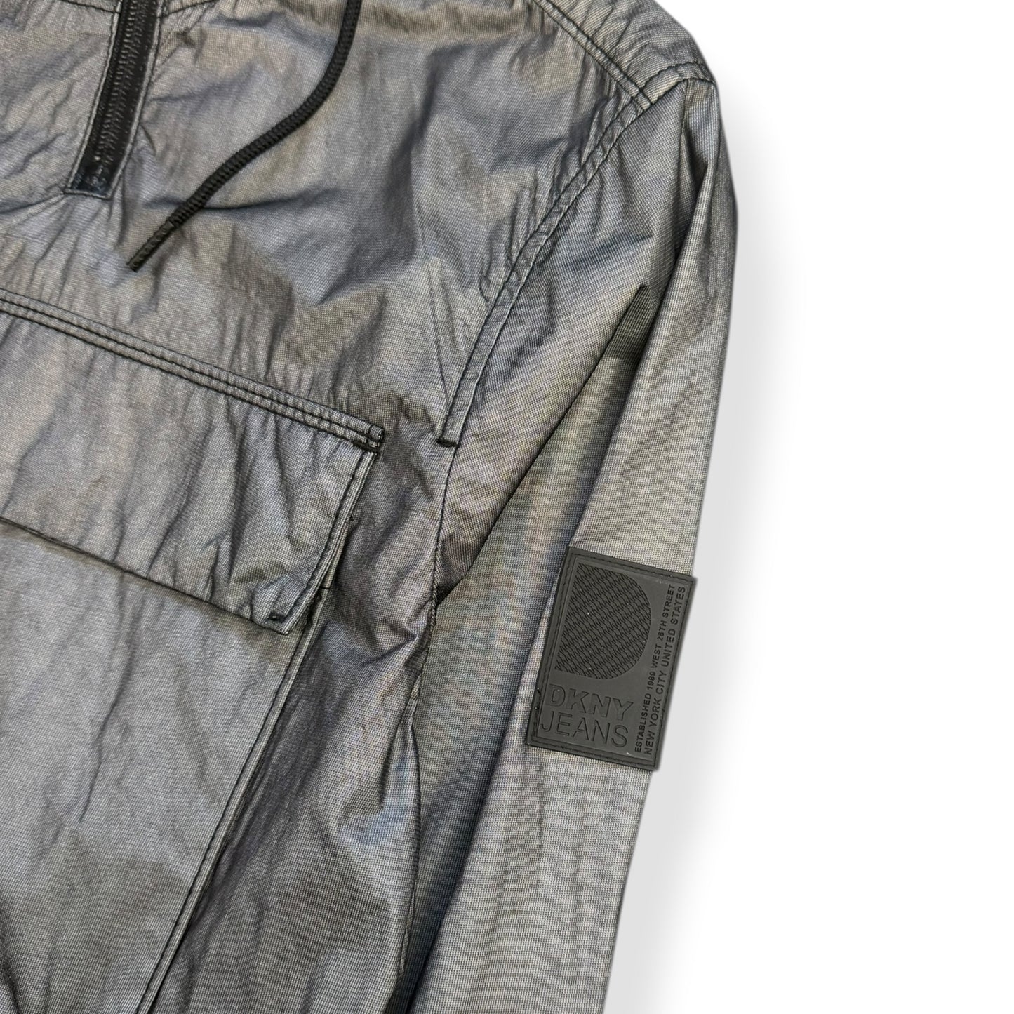 2000's DKNY Dual Zip Shimmer Jacket (L)
