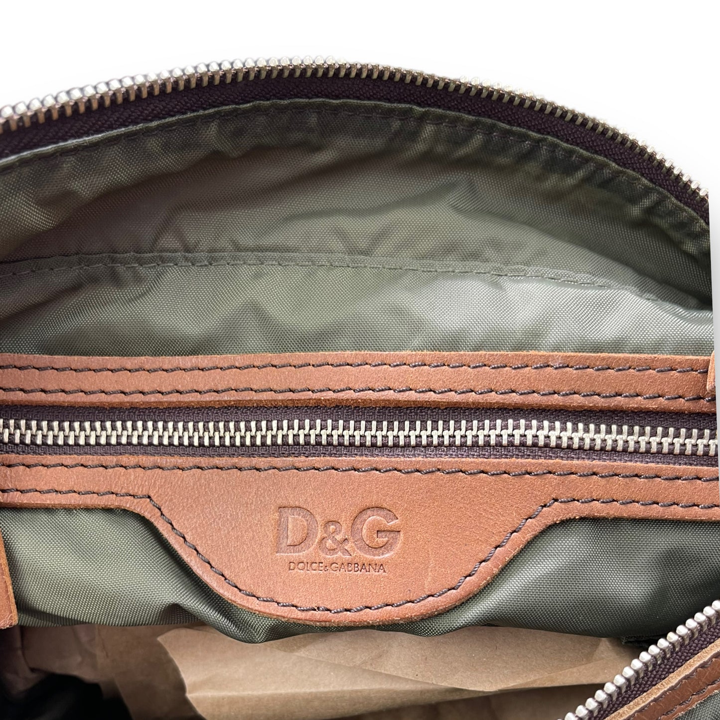 2000's Dolce & Gabbana Nylon Messenger Bag