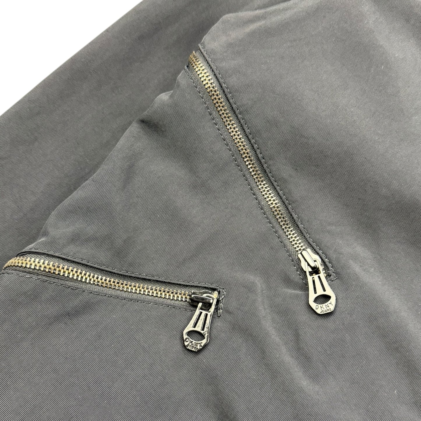2000's DKNY Multizip Moto Jacket (L)