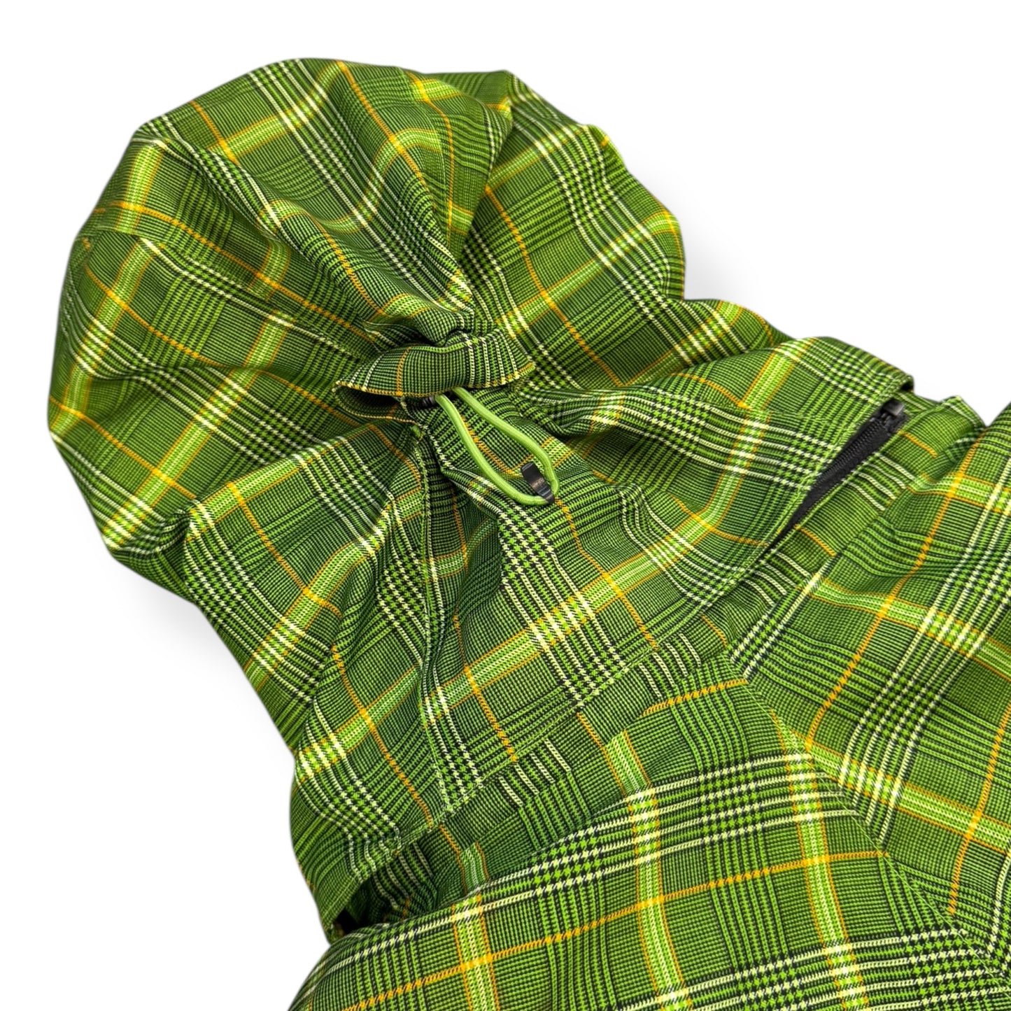 2000's Helly Hansen Plaid Asymmetric Zip Jacket (L)