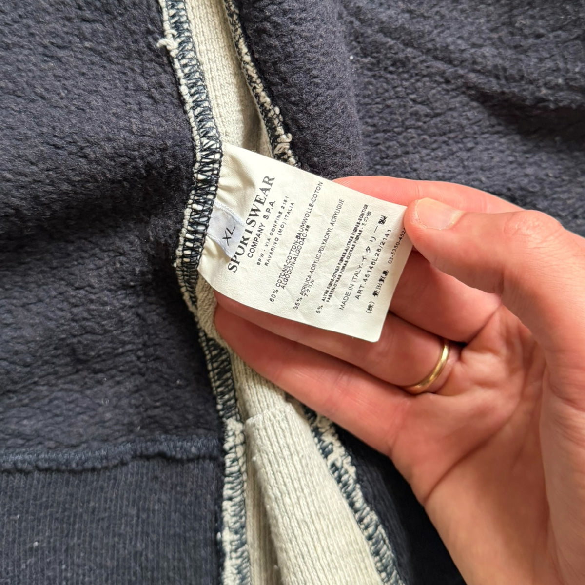 AW2006 Stone Island Denims Hoodie (L)