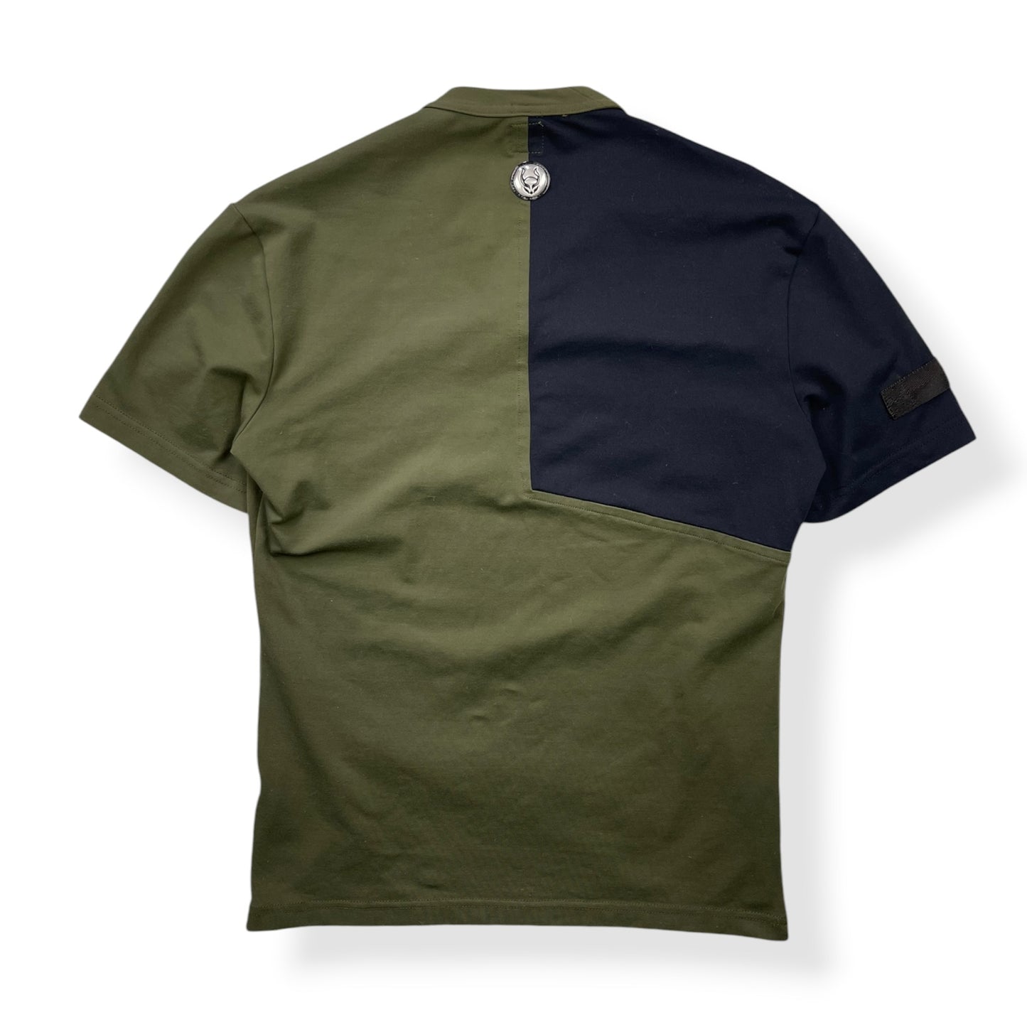 1990's Cyberdog Panelled Cargo Pocket T-Shirt (M)