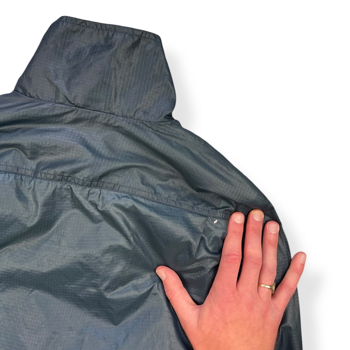 2000's Diesel Wet-look Microgrid Jacket (M)