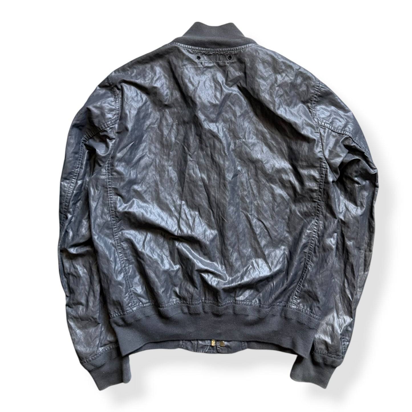SS2008 Stone Island Denims Waxed Bomber Jacket (M)