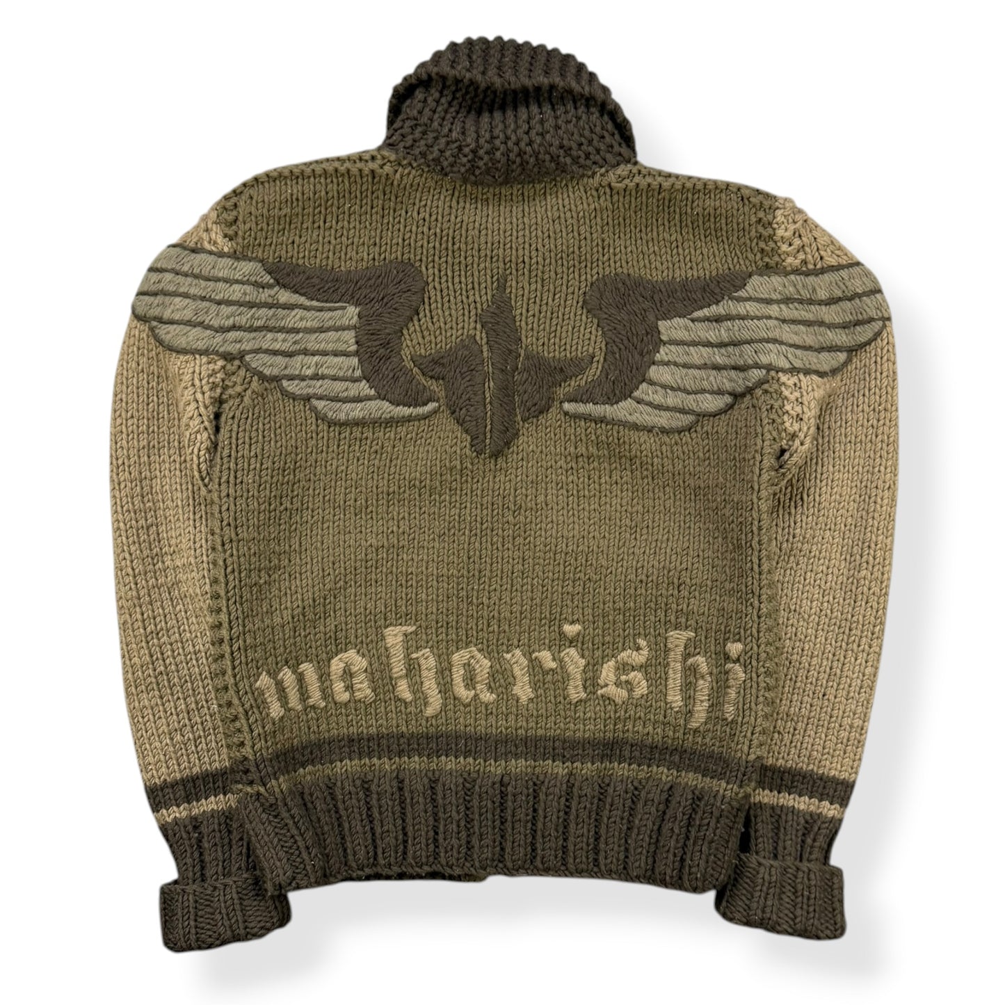 2000's Maharishi 1GG Knit Wool Jacket (M)