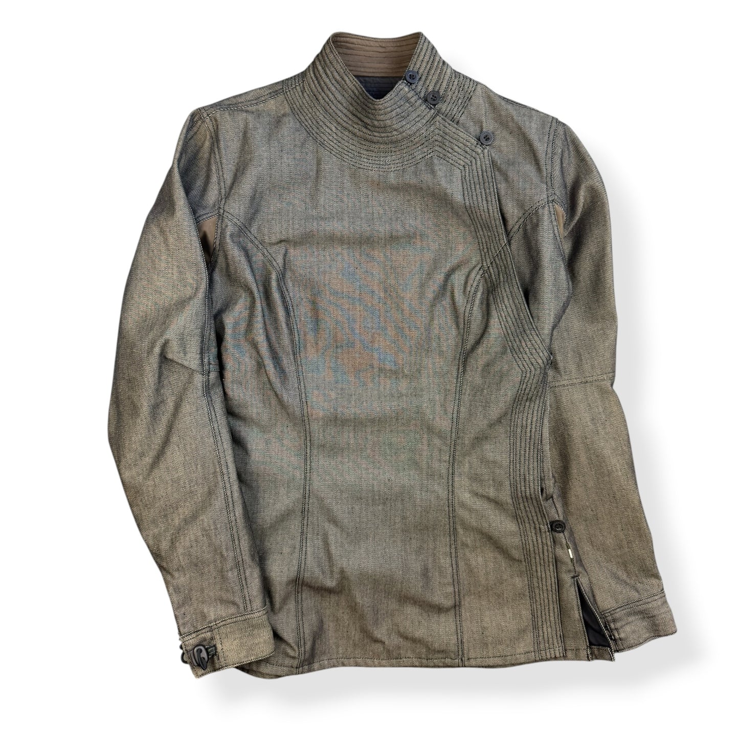 AW99/00 Maharishi Asymmetric Kimono Jacket (S)