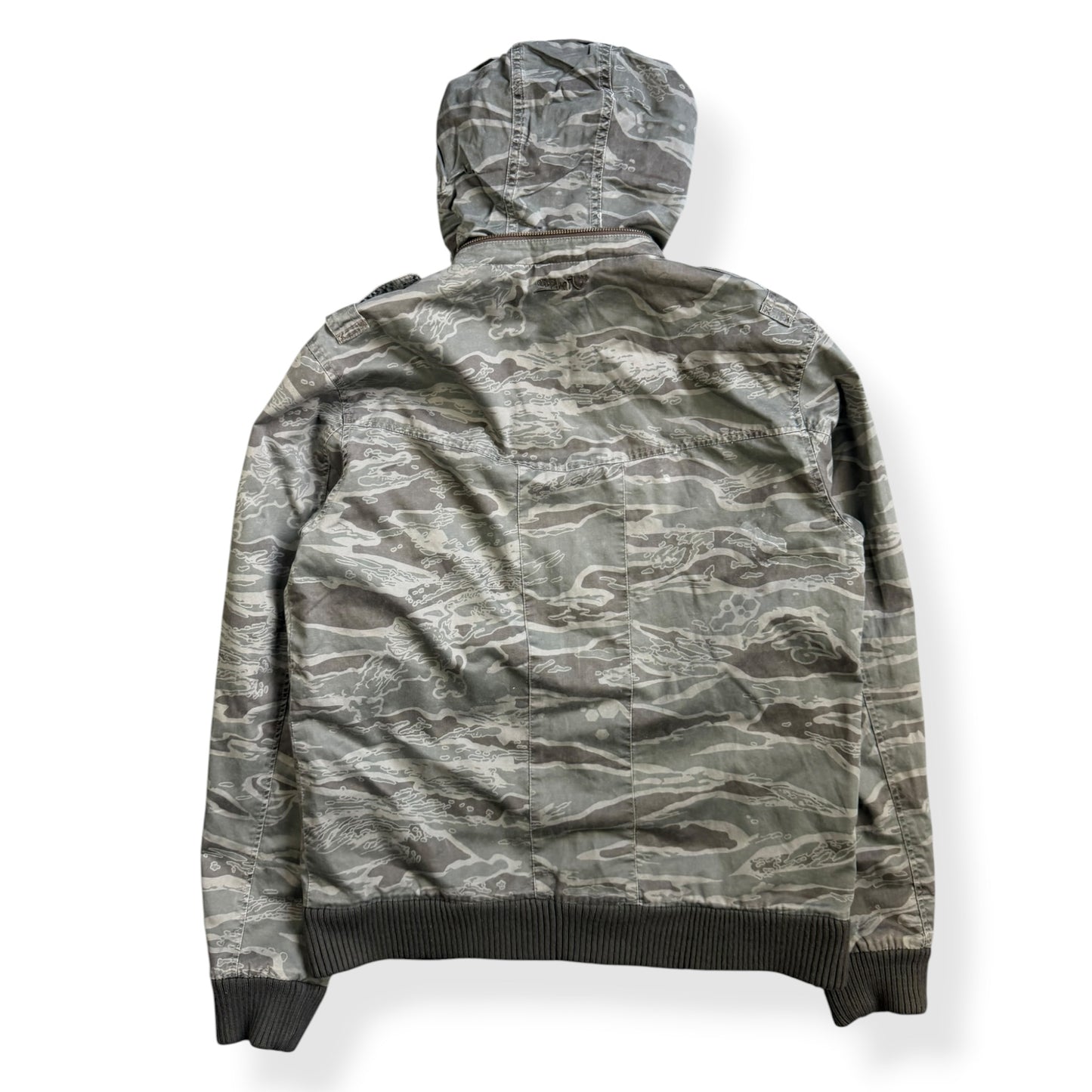 2000's Quiksilver DPM Series Camouflage Jacket (L)