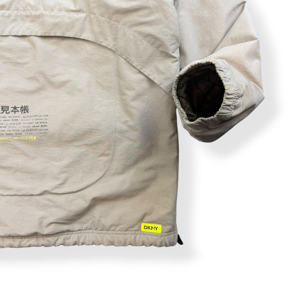 2000's DKNY Integrated Backpack Jacket (L)
