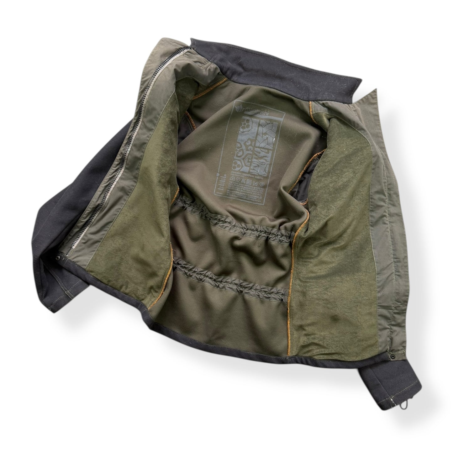 AW99/00 Maharishi Shower Repellent Asymmetric Jacket (S)