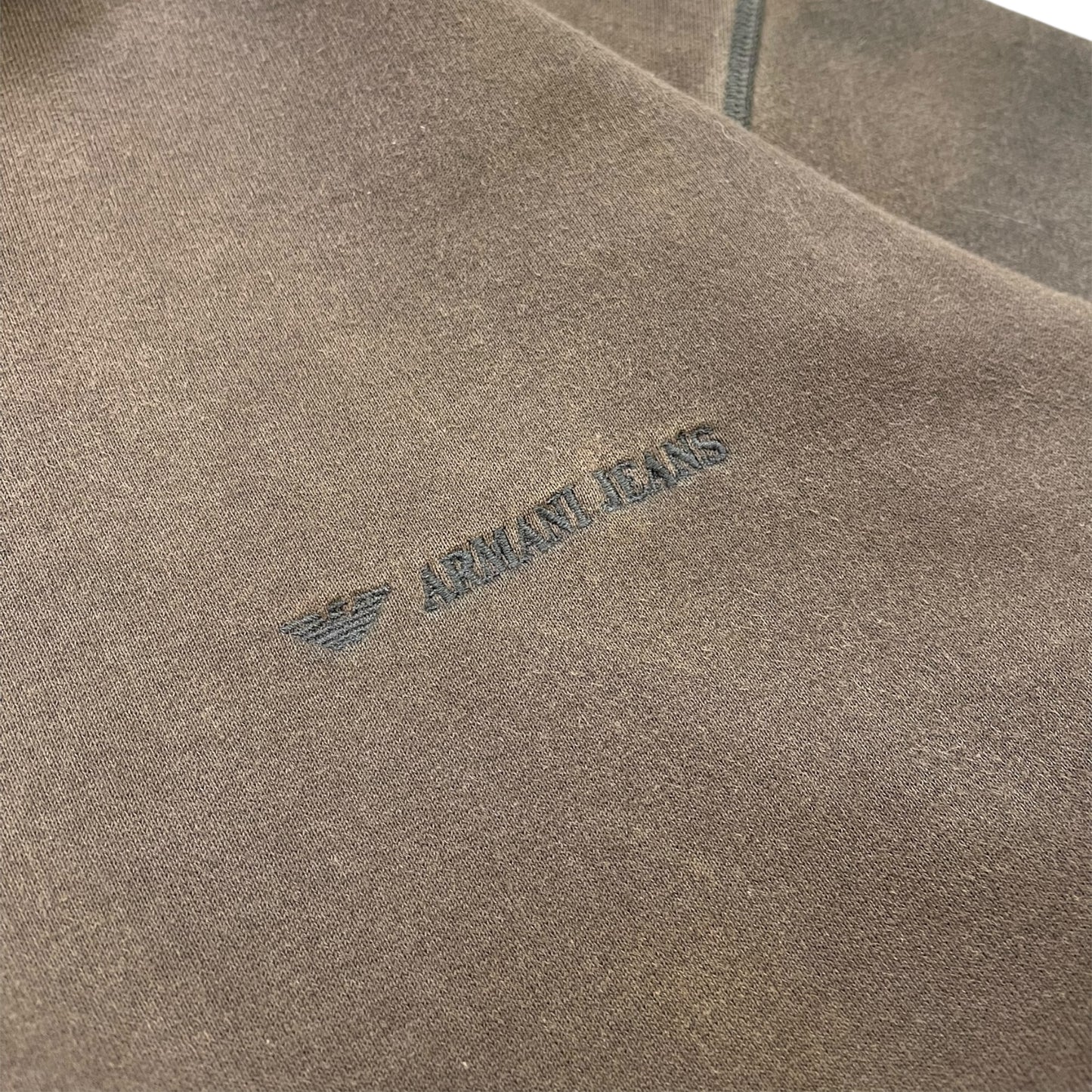 1990's Armani Collared Sweatshirt (M)