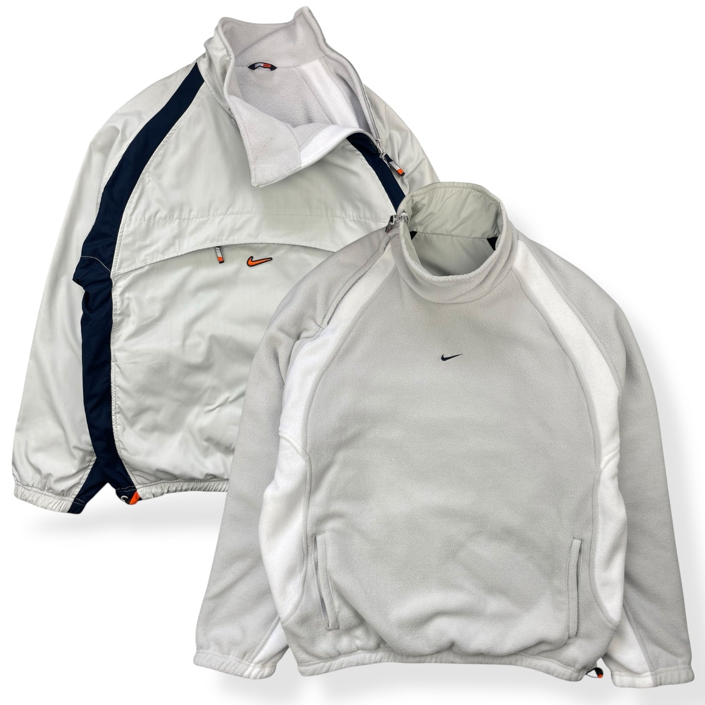 2000's Nike Reversible Fleece Sidewinder Jacket (L)