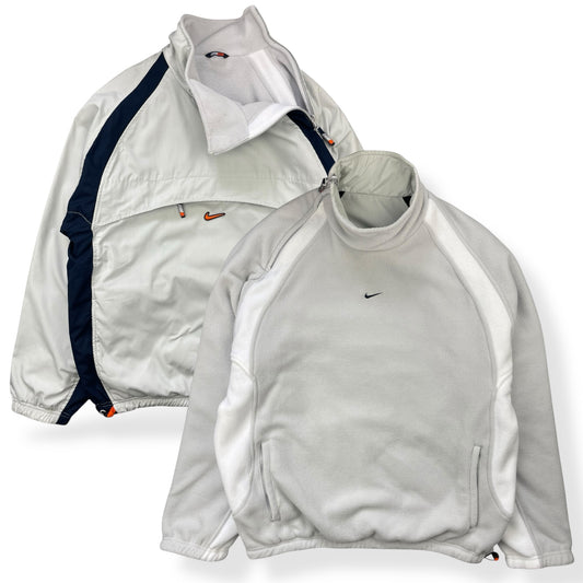 2000's Nike Reversible Fleece Sidewinder Jacket (L)