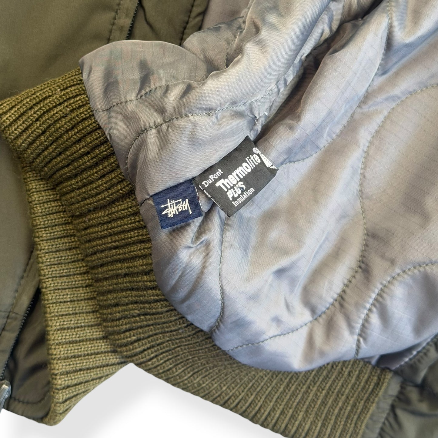 2000's Stussy Corduroy/Nylon Panelled Jacket (M)