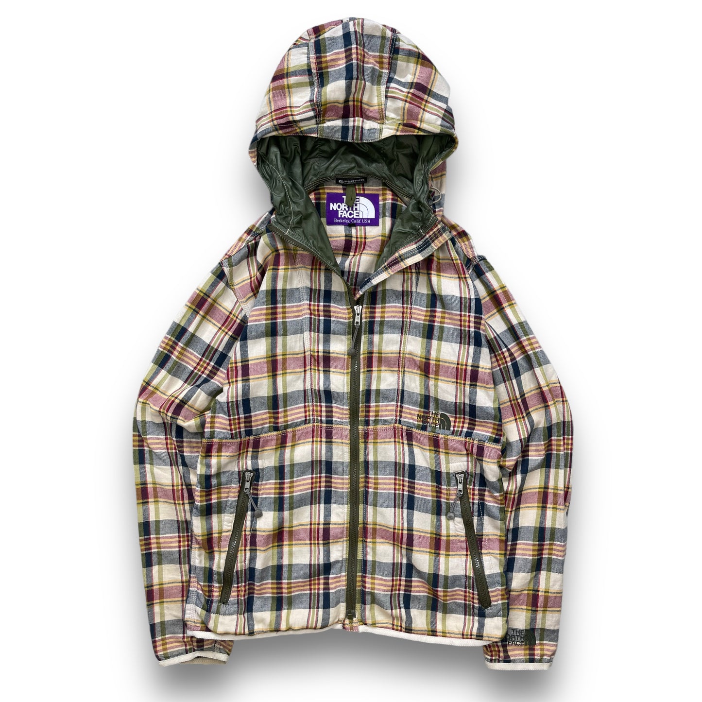 The North Face Purple Label Plaid Pertex Jacket (M)